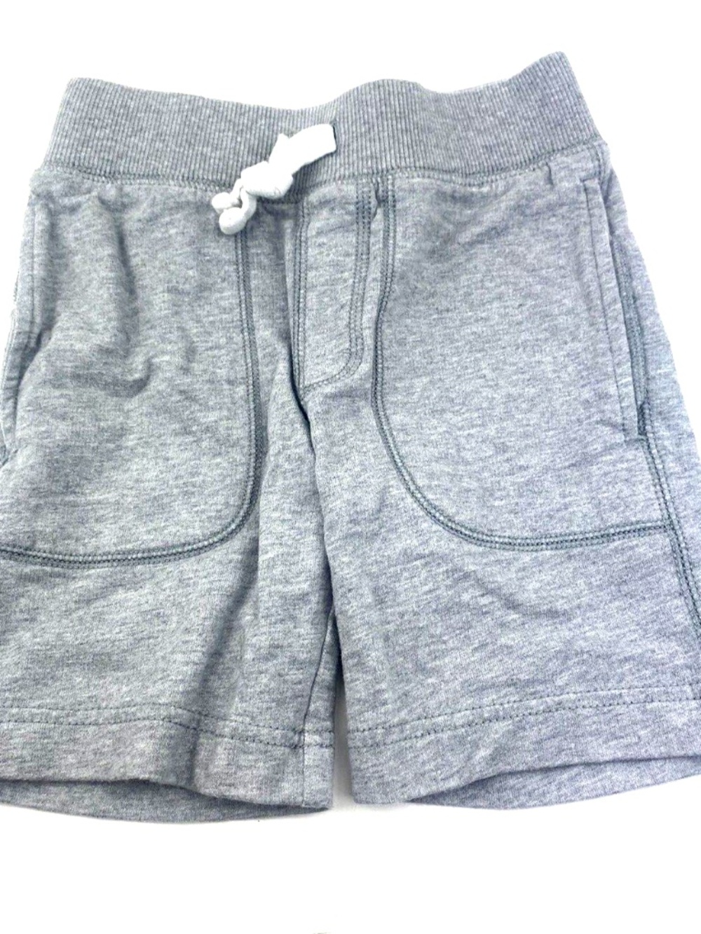 Carter's Boys Shorts Size 6 Elastic Waist Pockets Gray Cotton Children Kids